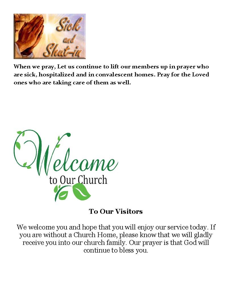 Announcements for 083125